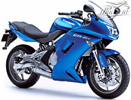 К-кт наклеек Kawasaki ER-6f 2007 Ver.Candy Plasma Blue