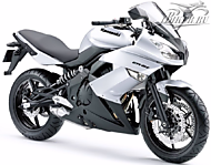 К-кт наклеек Kawasaki ER-6f 2010 Ver.Pearl Stardust White