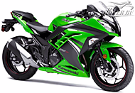 К-кт наклеек Kawasaki Ninja 300 2014 Ver.Special Edition