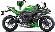 Защитная гелевая наклейка на бак Kawasaki Ninja 650