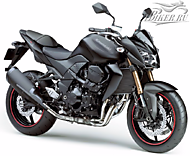 К-кт наклеек Kawasaki Z 750R 2011 Ver.Flat Ebony