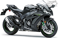 К-кт наклеек Kawasaki ZX-10R Ninja 2016 Ver.Metallic Matt Carbon Grey