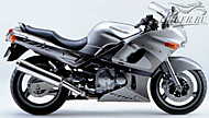 К-кт наклеек Kawasaki ZZR 600 2002-03 Ver.Pearl Cosmic Gray
