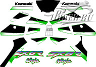 Образец наклеек Kawasaki ZX-6R 2001