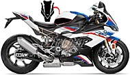 Защитные наклейки на бак BMW S1000RR 2019-2020-Black