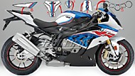 Защитные наклейки для BMW S1000RR 2015-2018