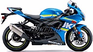 К-кт наклеек Suzuki GSX-R 750 2017 Ver.Metallic Triton Blue