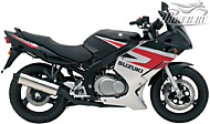 К-кт наклеек Suzuki GS 500F 2005 Ver.Saturn Black/Metallic Sonic Silver