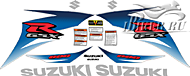 Образец наклеек Suzuki GSX-R 600 2010
