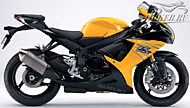 К-кт наклеек Suzuki GSX-R 750 2012 Ver.Marble Daytona Yellow