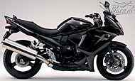 К-кт наклеек Suzuki GSX 650F 2010 Ver.Glass Sparkle Black