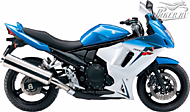 К-кт наклеек Suzuki GSX 650F 2012 Ver.Metallic Triton Blue