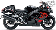 К-кт наклеек Suzuki Hayabusa GSX 1300R 2010 Ver.Pearl Nebular Black