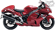 К-кт наклеек Suzuki Hayabusa GSX 1300R 2012 Ver.Candy Sonoma Red