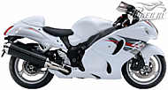 К-кт наклеек Suzuki Hayabusa GSX 1300R 2012 Ver.Pearl Glacier White