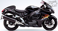 К-кт наклеек Suzuki Hayabusa GSX 1300R  2009 Ver.Pearl Nebular Black