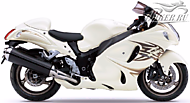 К-кт наклеек Suzuki Hayabusa GSX 1300R 2010 Ver.Pearl Mirage White