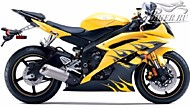 К-кт наклеек Yamaha YZF-R6 2009 Ver.Yellow