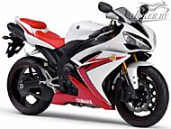 К-кт наклеек Yamaha YZF-R1 2007 Ver.Competition White