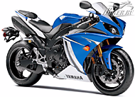 К-кт наклеек Yamaha YZF-R1 2011 Ver.Team Yamaha Blue