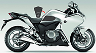 Защита упора коленей+центр.защита бака Honda VFR 1200F