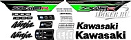 Образец наклеек Kawasaki Ninja ZX-10R 2013