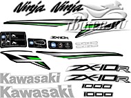 Образец наклеек Kawasaki Ninja ZX-10R 2014