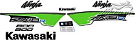 Образец наклеек Kawasaki Ninja ZX-6R 2012