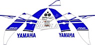 Образец наклеек Yamaha YZF-R6 2010