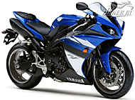 К-кт наклеек Yamaha YZF-R1 2009 Ver.Team Yamaha Blue