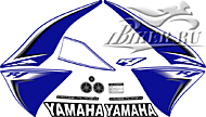 Образец наклеек Yamaha YZF-R1 2009