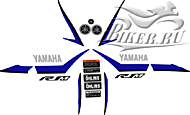 Образец наклеек Yamaha YZF-R1M