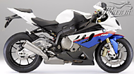 К-кт наклеек BMW S1000RR 2009 Ver.Alpine White/*Tricolor