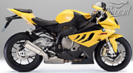 К-кт наклеек BMW S1000RR 2010 Ver.Shine Yellow Metallic