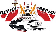 Образец наклеек Honda CBR 1000RR-SP 2015 Repsol