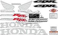 Образец наклеек Honda CBR 600RR 2004 Blue